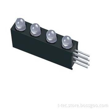 Single to Quad-Level Circuit Board Indicators - Red, Yellow, Green, Blue - Single or Multi-Color Combinations